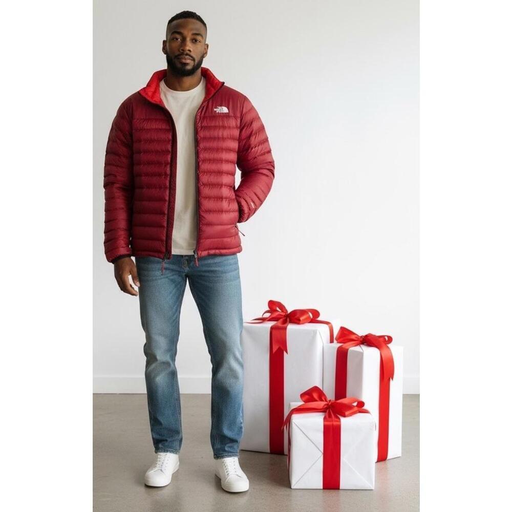 $220 Men's The North Face S Terra Peak Pertex Jacket Beetroot Dark Red New